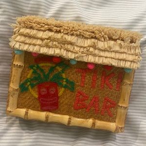 Rare Kate Spade Novelty Bag Tiki Bar Clutch Chain Crossbody Purse EUC Collectors